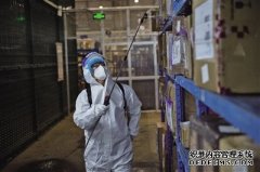 揽件派件全程消杀 部分快递公司每日测核酸